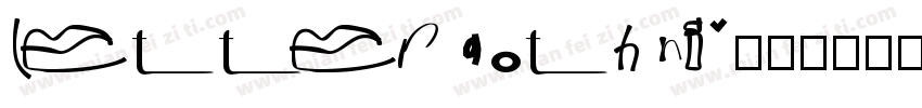 letter gothniv字体转换